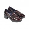 Mocasines Mujer Fluchos F2517 Burdeos