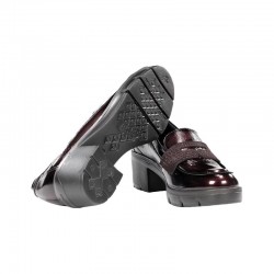 Mocasines Mujer Fluchos F2517 Burdeos
