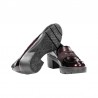 Mocasines Mujer Fluchos F2517 Burdeos