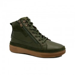 Botines Planos Mujer 48 Hrs 4502 Verde