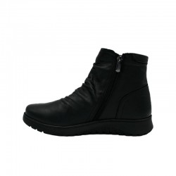 Botines Planos Mujer 48 Hrs 5203 Negro
