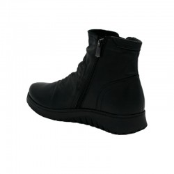 Botines Planos Mujer 48 Hrs 5203 Negro