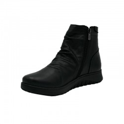 Botines Planos Mujer 48 Hrs 5203 Negro
