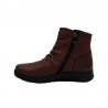Botines Planos Mujer 48 Hrs 5203 Burdeos