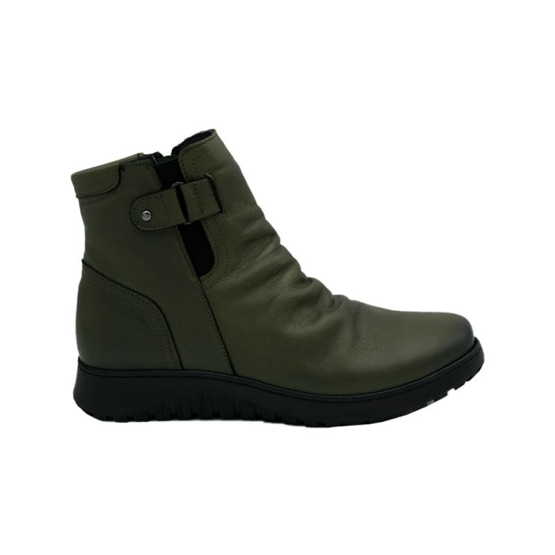 Botines Planos Mujer 48 Hrs 5203 Verde