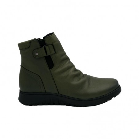 Botines Planos Mujer 48 Hrs 5203 Verde