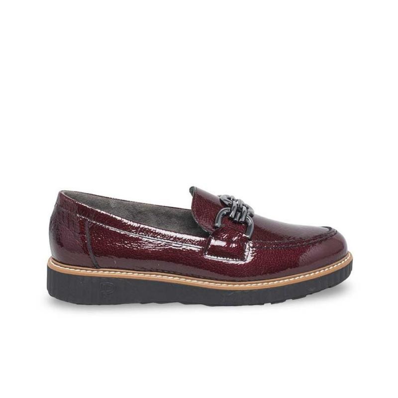 Mocasines Mujer Pitillos 11550 Burdeos