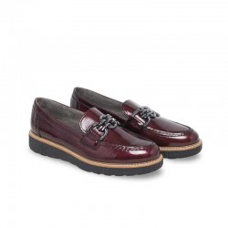 Mocasines Mujer Pitillos 11550 Burdeos
