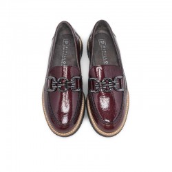 Mocasines Mujer Pitillos 11550 Burdeos