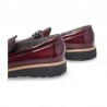 Mocasines Mujer Pitillos 11550 Burdeos