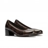 Zapatos de Tacón Mujer Pitillos 11640 Marron