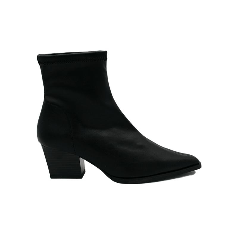Botines de Tacón Mujer Miss Elastic 78151 Negro