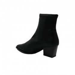 Botines de Tacón Mujer Miss Elastic 78151 Negro