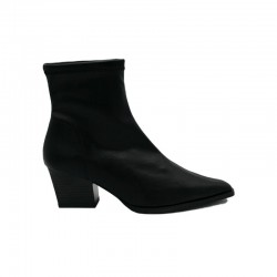 Botines de Tacón Mujer Miss Elastic 78151 Negro