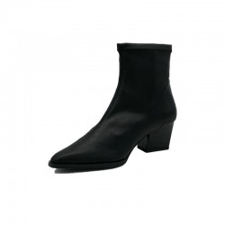 Botines de Tacón Mujer Miss Elastic 78151 Negro