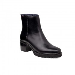 Botines de Tacón Mujer Callaghan 37201 Negro