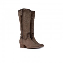 Botas de Tacón Mujer XTI 146508 Taupe