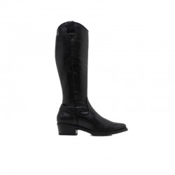 Botas Planas Mujer Porronet 4844 Negro