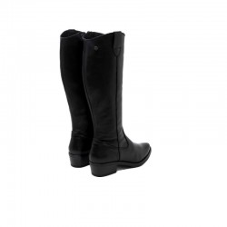 Botas Planas Mujer Porronet 4844 Negro