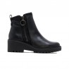 Botines Planos Mujer Porronet 4866 Negro
