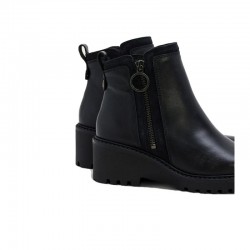 Botines Planos Mujer Porronet 4866 Negro