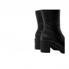 Botines de Tacón Mujer Porronet 4872 Negro