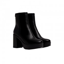 Botines de Tacón Mujer MTNG 56353 Negro