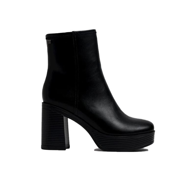 Botines de Tacón Mujer MTNG 56353 Negro