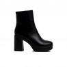 Botines de Tacón Mujer MTNG 56353 Negro