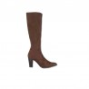 Botas de Tacón Mujer Miss Elastic 75385 Marron