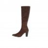 Botas de Tacón Mujer Miss Elastic 75385 Marron
