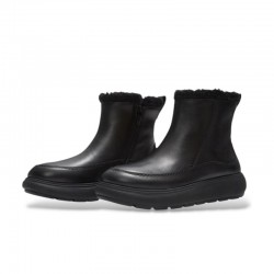Botines Planos Mujer Fitflop W Iq-Comff Leather Negro
