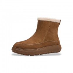 Botines Planos Mujer Fitflop W Iq-Comff Leather Cuero