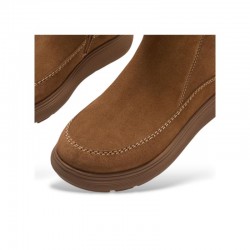 Botines Planos Mujer Fitflop W Iq-Comff Leather Cuero