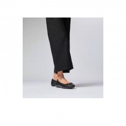 Zapatos Planos Mujer Fitflop W Delicato Bow Soft Negro