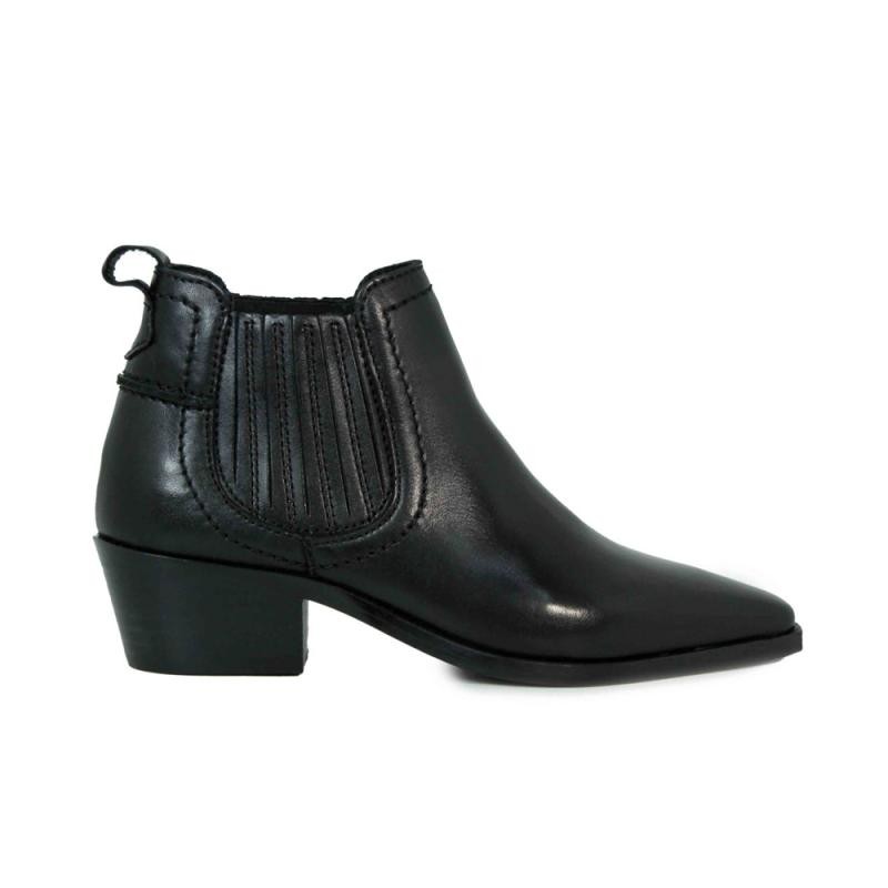 Botines de Tacón Mujer Vexed Loana Negro