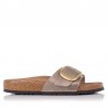 Sandalias Bio Mujer Birkenstock Madrid Big Buck Bronce