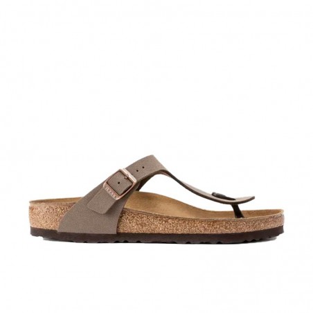 Sandalias Planas Mujer Birkenstock Gizeh Moka