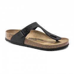 Sandalias Planas Mujer Birkenstock Gizeh Negro