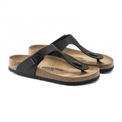 Sandalias Planas Mujer Birkenstock Gizeh Negro