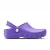Zuecos Mujer Feliz Caminar Flotantes Morado