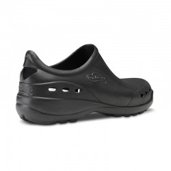 Zuecos Mujer Feliz Caminar Flotantes Shoes Negro