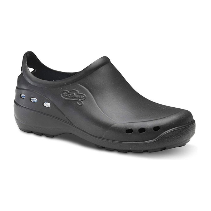 Zuecos Mujer Feliz Caminar Flotantes Shoes Negro