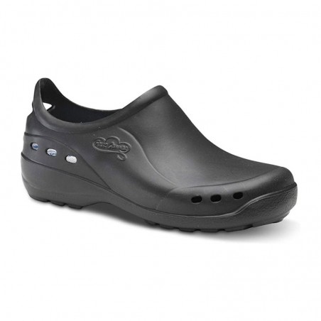 Zuecos Mujer Feliz Caminar Flotantes Shoes Negro
