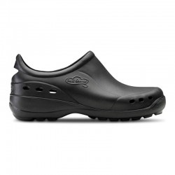 Zuecos Mujer Feliz Caminar Flotantes Shoes Negro