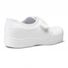 Zuecos Mujer Feliz Caminar Flotante Velc Blanco