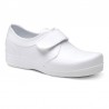 Zuecos Mujer Feliz Caminar Flotante Velc Blanco