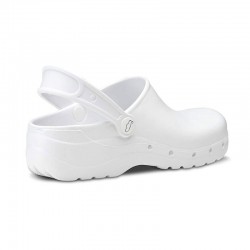 Zuecos Hombre Feliz Caminar Flotantes Blanco