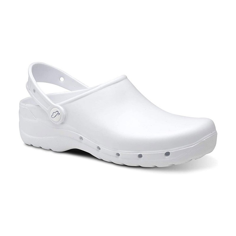 Zuecos Hombre Feliz Caminar Flotantes Blanco