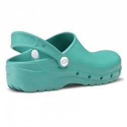 Zuecos Hombre Feliz Caminar Flotantes Verde